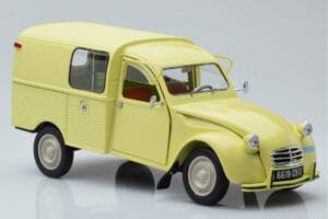 Citroen 2CV Furgonette AK350 Pastis Жълт Norev 1:18 181488 Метал — снимка 6 от 8