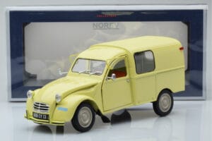 Citroen 2CV Furgonette AK350 Pastis Жълт Norev 1:18 181488 Метал — снимка 8 от 8