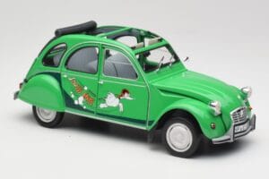 Citroen 2CV Зелен Norev 1:18 181513 Метал — снимка 6 от 8