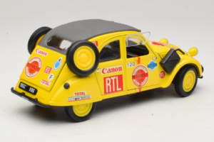 Citroen 2CV Rally Жълт Maisto 1:18 56032 Метал — снимка 2 от 6