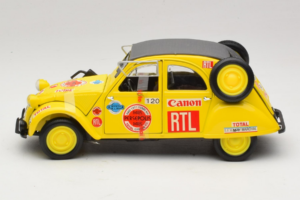 Citroen 2CV Rally Жълт Maisto 1:18 56032 Метал — снимка 3 от 6