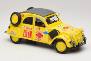 Citroen 2CV Rally Жълт Maisto 1:18 56032 Метал — снимка 4 от 6