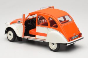 Citroen 2CV Spot Оранжев & Бял Solido 1:18 421183600 Метал — снимка 5 от 8