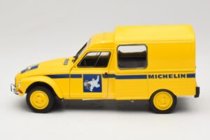 Citroen Acadiane Michelin Жълт Solido 1:18 S1800406 Метал — снимка 3 от 6