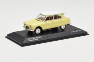 Citroen Ami 6 Жълт Бял Minichamps 1:43 400111661 Метал — снимка 2 от 4