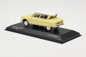 Citroen Ami 6 Жълт Бял Minichamps 1:43 400111661 Метал — снимка 3 от 4