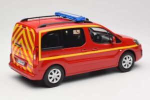 Citroen Berlingo II Pompiers Червен Norev 1:18 181641 Метал — снимка 2 от 6