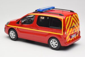 Citroen Berlingo II Pompiers Червен Norev 1:18 181641 Метал — снимка 5 от 6