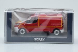Citroen Jumpy Van Sapeurs Pompiers Червен Norev 1:43 155822 Метал — снимка 4 от 4