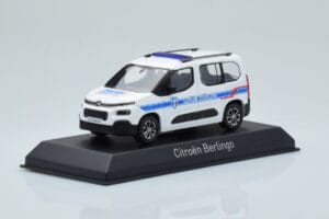Citroen Berlingo Police Municipale v1 Бяло Синьо Norev 1:43 155767 Метал — снимка 2 от 4