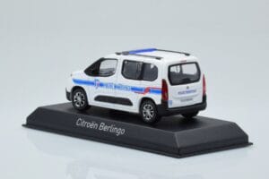 Citroen Berlingo Police Municipale v1 Бяло Синьо Norev 1:43 155767 Метал — снимка 3 от 4