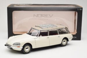 Citroen DS21 Break Бял Norev 1:18 181590 Метал — снимка 8 от 8