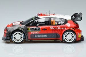 Citroen C3 WRC #10 K. Meeke / P. Nagle Rally Monte Carlo 2018 Norev 1:18 181636 Метал — снимка 3 от 6