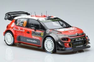 Citroen C3 WRC #10 K. Meeke / P. Nagle Rally Monte Carlo 2018 Norev 1:18 181636 Метал — снимка 4 от 6