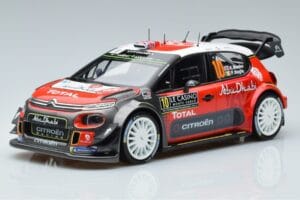 Citroen C3 WRC #10 K. Meeke / P. Nagle Rally Monte Carlo 2018 Norev 1:18 181636 Метал