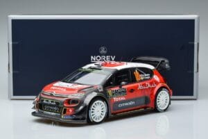 Citroen C3 WRC #10 K. Meeke / P. Nagle Rally Monte Carlo 2018 Norev 1:18 181636 Метал — снимка 6 от 6