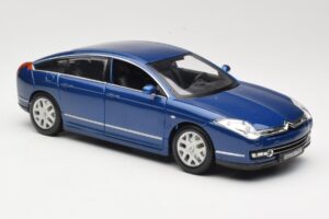 Citroen C6 Син Bburago 1:18 18-12073 Метал — снимка 6 от 8