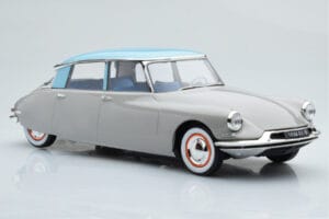 Citroen DS 19 Сив Norev 1:18 181763 Метал — снимка 4 от 6