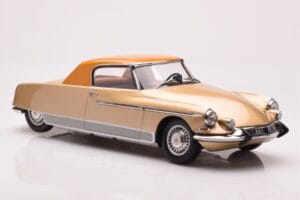 Citroen DS 19 Le Dandy Бежово и Кафяво Norev 1:18 181741 Метал — снимка 4 от 6