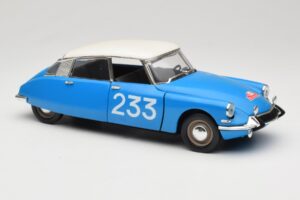 Citroen DS #233 Rally Син Solido 1:18 8034 Метал — снимка 6 от 8
