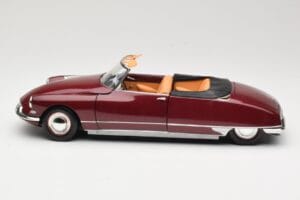 Citroen DS19 Кабриолет Bordeaux Norev 1:18 181561 Метал — снимка 4 от 8