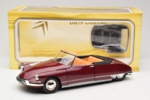 Citroen DS19 Кабриолет Bordeaux Norev 1:18 181561 Метал — снимка 8 от 8