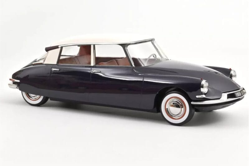 Citroen DS19 Виолетов & Champagne Norev 1:12 121579 Метал