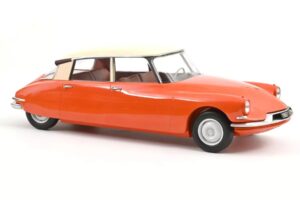 Citroen ID19 Оранжев & Кремав Norev 1:12 121580 Метал