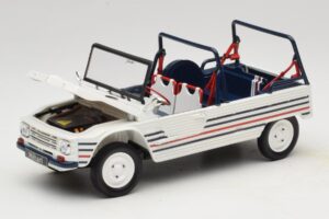 Citroen Mehari Син Бял Червен Norev 1:18 181805 Метал — снимка 2 от 7