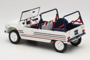 Citroen Mehari Син Бял Червен Norev 1:18 181805 Метал — снимка 6 от 7