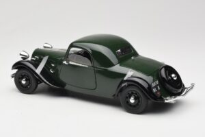 Citroen Traction Avant 11 Coupe Зелен Solido 1:18 8179 Метал — снимка 7 от 8