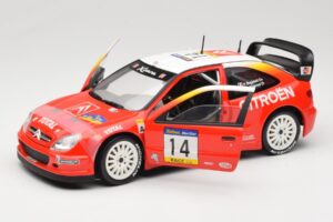 Citroen Xsara T4 WRC #14 P. Bugalski / J-P. Chiaroni WRC 2001 Solido 1:18 9021 Метал — снимка 2 от 8