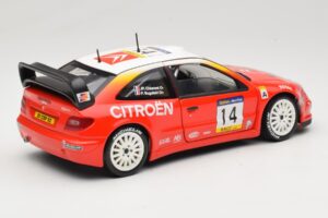 Citroen Xsara T4 WRC #14 P. Bugalski / J-P. Chiaroni WRC 2001 Solido 1:18 9021 Метал — снимка 3 от 8