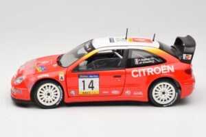 Citroen Xsara T4 WRC #14 P. Bugalski / J-P. Chiaroni WRC 2001 Solido 1:18 9021 Метал — снимка 4 от 8