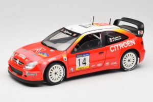 Citroen Xsara T4 WRC #14 P. Bugalski / J-P. Chiaroni WRC 2001 Solido 1:18 9021 Метал