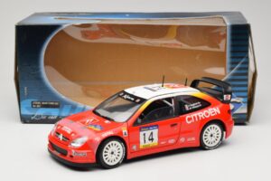 Citroen Xsara T4 WRC #14 P. Bugalski / J-P. Chiaroni WRC 2001 Solido 1:18 9021 Метал — снимка 8 от 8
