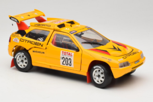 Citroen ZX Rallye Raid #203 1992 Solido 1:18 9003-N1 Метал — снимка 6 от 8