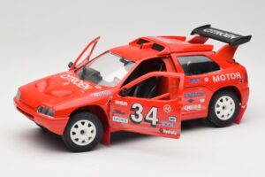 Citroen ZX Rallye #34 Rally 1992 Solido 1:18 9003 Метал — снимка 2 от 8