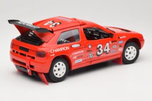 Citroen ZX Rallye #34 Rally 1992 Solido 1:18 9003 Метал — снимка 3 от 8