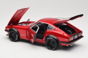 Datsun 240Z S30 Червен Maisto 1:18 32611 Метал — снимка 5 от 8