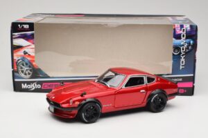 Datsun 240Z S30 Червен Maisto 1:18 32611 Метал — снимка 8 от 8