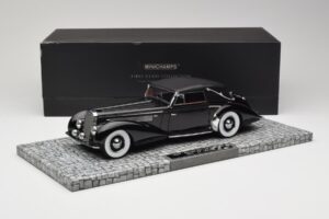 Delage D8-120 Кабриолет Черен Minichamps 1:18 107115131 Метал — снимка 6 от 6