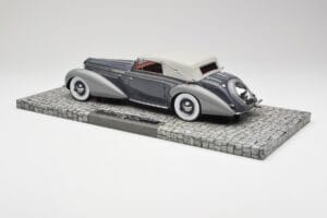 Delage D8 120 Кабриолет Сив & Тъмносив Minichamps 1:18 107115134 Метал — снимка 5 от 6