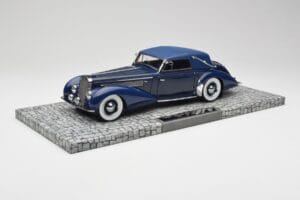 Delage D8-120 Кабриолет Two Tone Син Minichamps 1:18 107115132 Смола