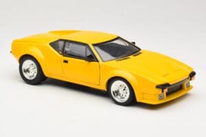 De Tomaso Pantera Жълт Hot Wheels 1:18 27809 Метал — снимка 6 от 8