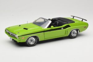 Dodge Challenger Кабриолет Зелен Greenlight 1:18 12803-06G Метал