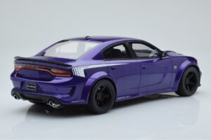 Dodge Charger Super Bee Лилав GT Spirit 1:18 GT895 Смола — снимка 2 от 6
