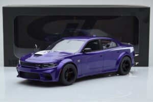 Dodge Charger Super Bee Лилав GT Spirit 1:18 GT895 Смола — снимка 6 от 6