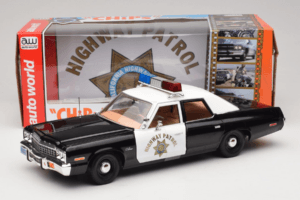 Dodge Monaco Highway Patrol CHiPS Auto World 1:18 AWSS112/06 Метал — снимка 8 от 8