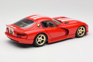 Dodge Viper GTS Червен Bburago 1:18 3075 Метал — снимка 3 от 8